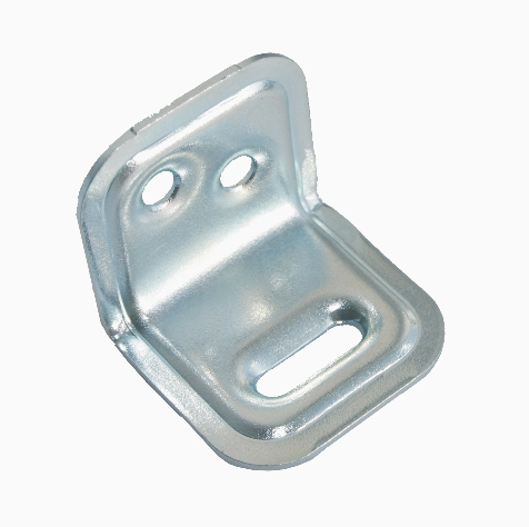 Уголок крепёжный с корректирующим отверстием (цинк)