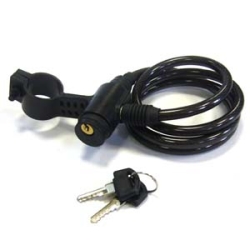 102 Замок велосипедный 8х1000 с крепежом на раму