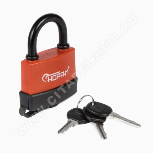 Н-М  Замок навесной всепогодный ЗНВ-700-75 (83мм) (3 ключа)