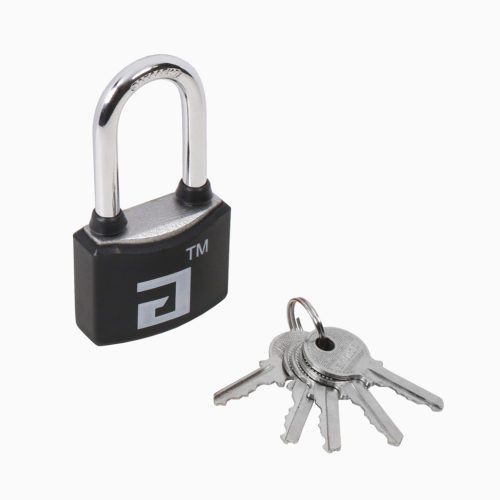 Аллюр  Замок навесной ВС1Ч-364ПД чёрный (длинная дужка)