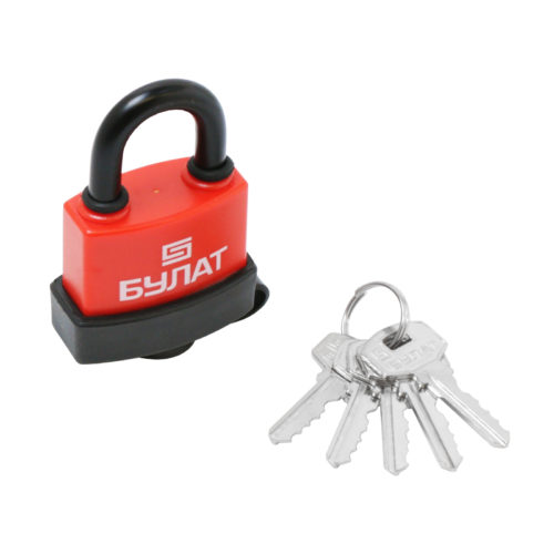 Булат  Замок навесной ВС 1-П42 ПЛ всепогодный d=8мм