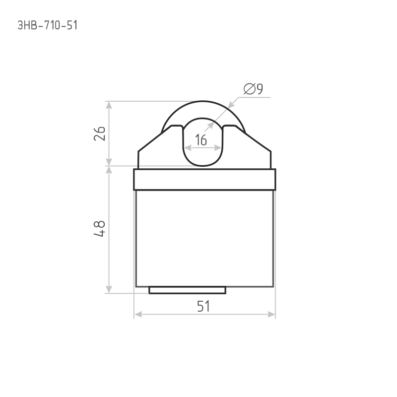 Н-М Замок навесной всепогодный ЗНВ-710-51 (4 ключа) Н-М Замок навесной всепогодный ЗНВ-710-51 (4 ключа)