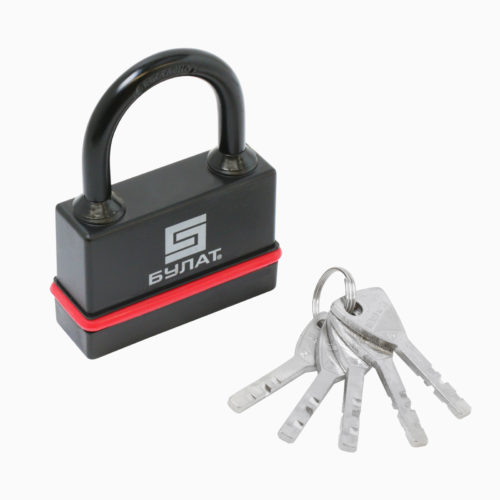 Булат  Замок навесной ВС 3-Н75 ПЛ всепогодный