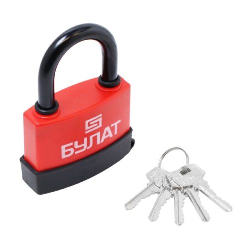 Булат  Замок навесной ВС 1-П80 ПЛ всепогодный d=12мм
