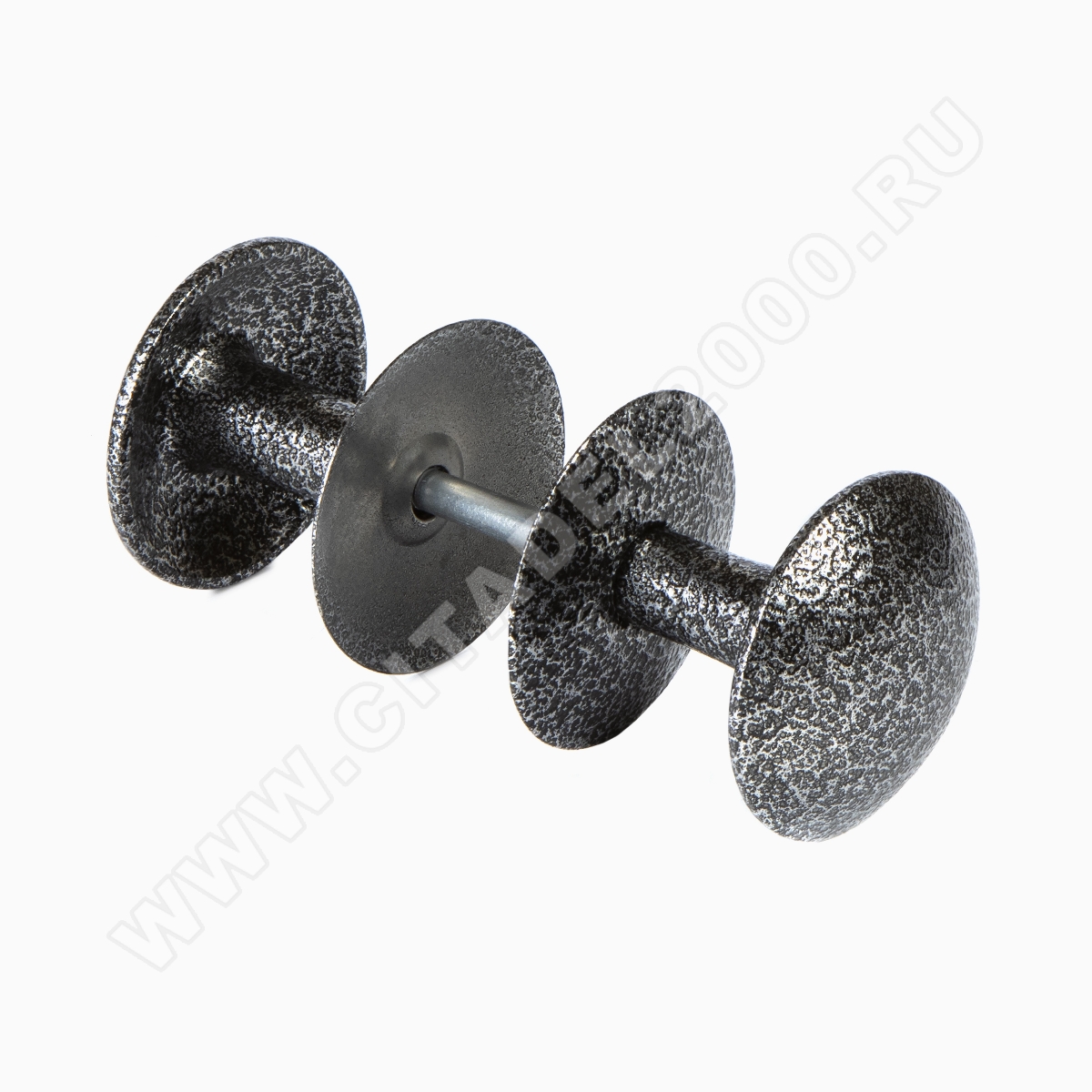 Ручка-кнопка РК2-1 (серебро) алюминий Ручка-кнопка РК2-1 (серебро) алюминий