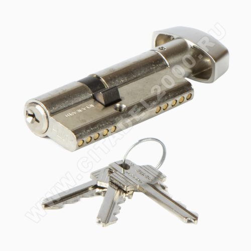 Механический цилиндр TESA 503В4030N (3 ключа, никель)