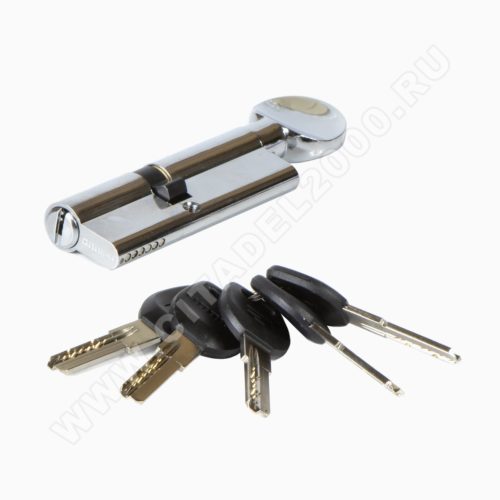 АллюрЦилиндровый механизм F.G 90-6К СР (хром) перфо ключ