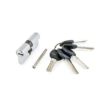 АллюрЦилиндровый механизм AL-F 70 (25х10х35) CP (хром) перфо ключ
