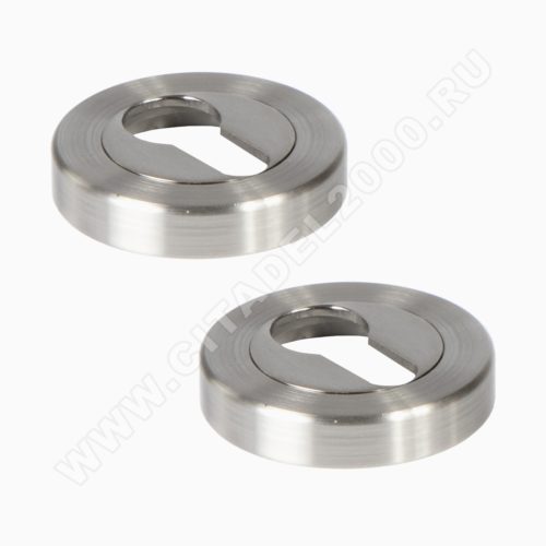 Накладка на цилиндр TESA ROSOBOMNS (никель, комплект 2 шт)