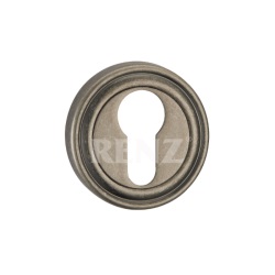 ET 16 SL Накладка на цилиндр RENZ, серебро античное