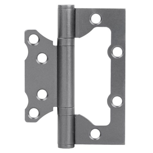 ISPARUS Петля без врезки 800-4FHP (светлый графит) 100х74х2,5