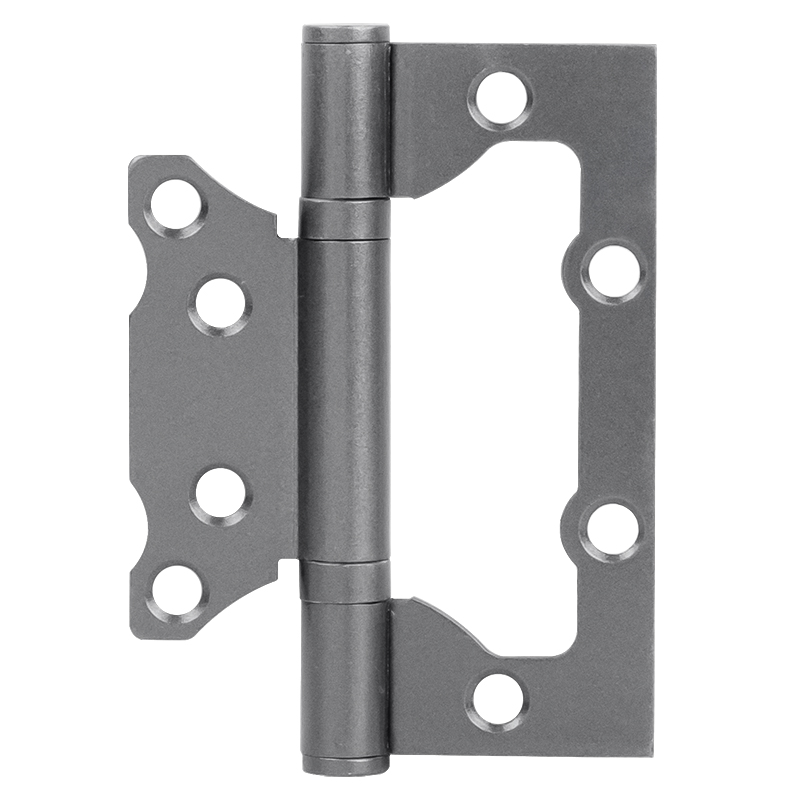 ISPARUS Петля без врезки 800-4FHP (светлый графит) 100х74х2,5 ISPARUS Петля без врезки 800-4FHP (светлый графит) 100х74х2,5