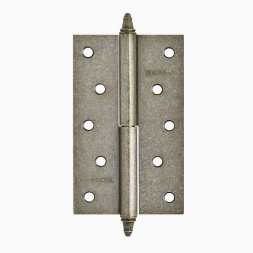 Н-МПетля сталь 610-5(застар.серебро) - правая