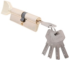 DAMX Цилиндр перфо ключ-вертушка CW 70 mm PB