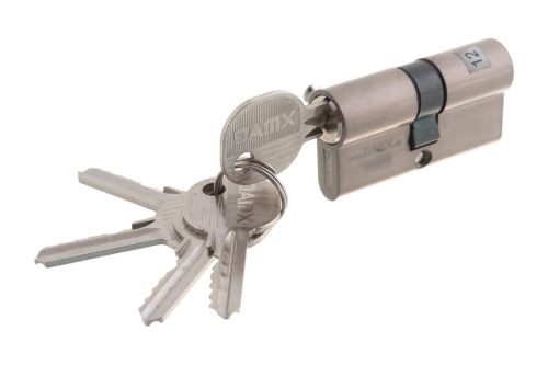 DAMX Цилиндр прос. ключ-ключ N 60 mm SN