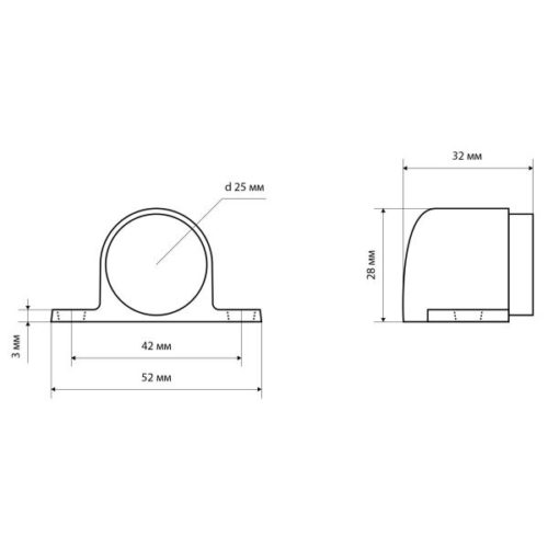Стандарт  Ограничитель дверной 8501 AB (старая бронза)  пушка