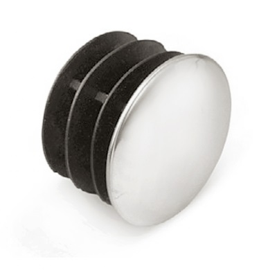 Заглушка для трубы d=25mm, R-17 (JK 8), пластик, хром