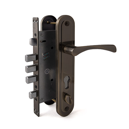 Замок врезной T-0523-C-AB-L  Апекс