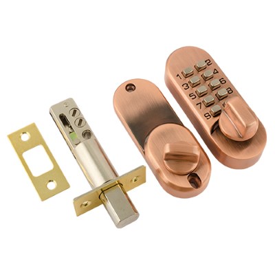 Н-М Кодовый замок 600 (старая медь)