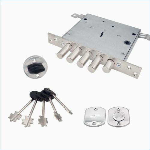 Замок врезной ЗВ8 142.1.0 (тяги) "Меттэм"