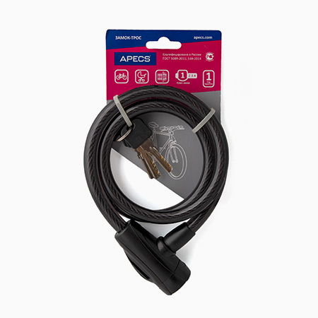 Замок велосипедный PD-84-100СМ  Апекс