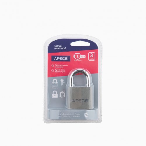 Замок навесной PD-02-38  Апекс