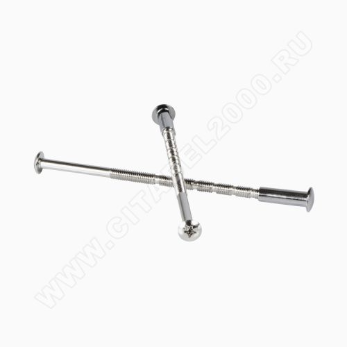 Стяжка винтовая SCR-M6-120(20)-NI (2 шт.)  Апекс  под ручки на планке