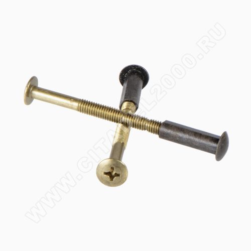 Стяжка винтовая SCR-M6-60(20)-AB (2 шт.)  Апекс  под ручки на планке