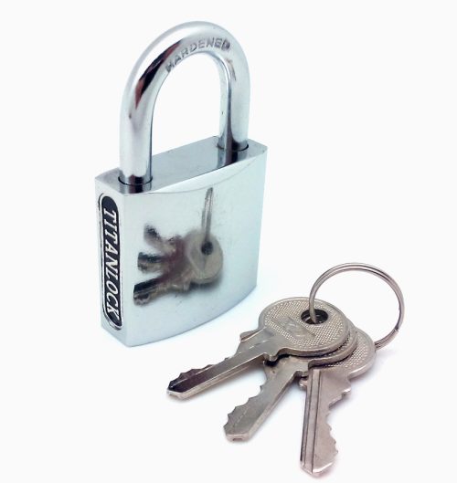 Замок навесной ВС 163 (хром) 63 мм