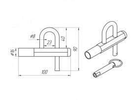 Замок навесной ВС-110 г.Ковров