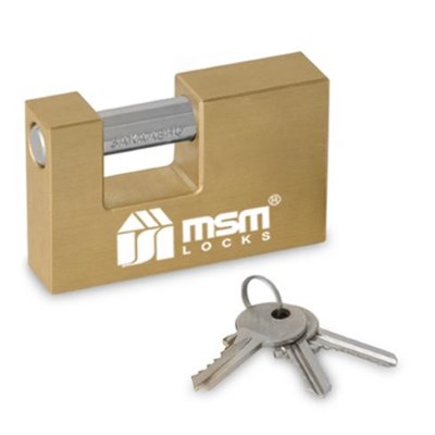 Замок навесной MSM WB1-90 Блистер