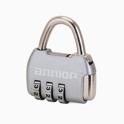 Аллюр Замок навесной кодовый ВС1К-35/4 (серебро)
