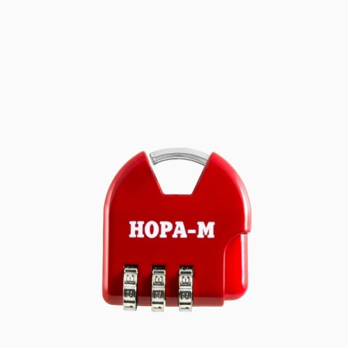 Н-М Замок навесной кодовый 601 (красный)