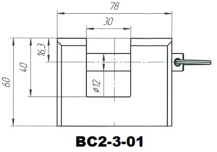 Замок навесной Абсолют ВС2-3А-01 г.Димитровград