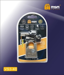 Замок навесной MSM VS3/50 Блистер