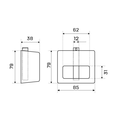 Стандарт Замок навесной KD-90