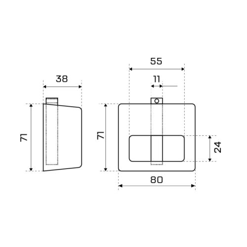 Стандарт Замок навесной KD-80
