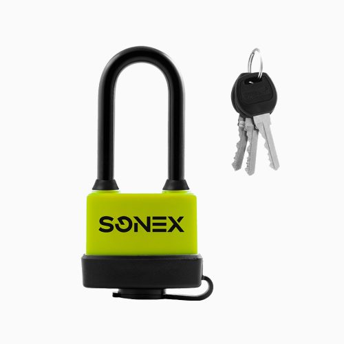 SONEX Замок навесной всепогодный ЗНВ-7д-58 (58мм) (3 ключа)