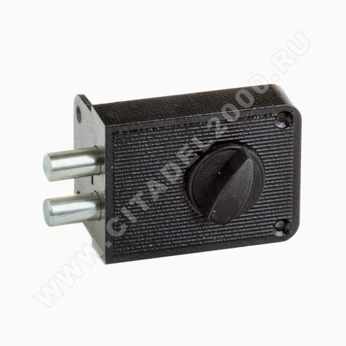 Замок накладной Зенит ЗН 1-3 (черный) г.Димитровград