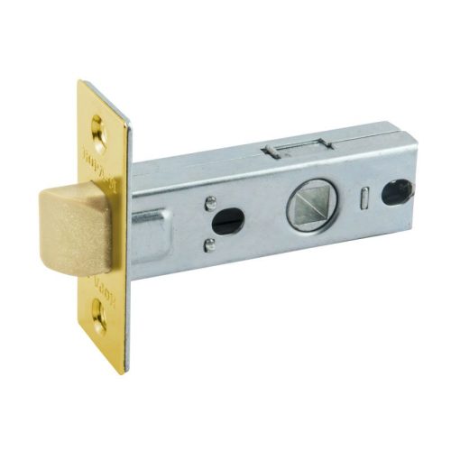 Н-М Защелка дверная С-45П пластиковый ригель (золото)