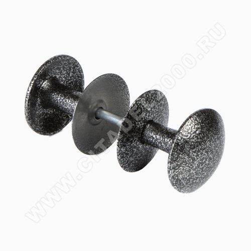 Ручка-кнопка РК2-1 (серебро) алюминий