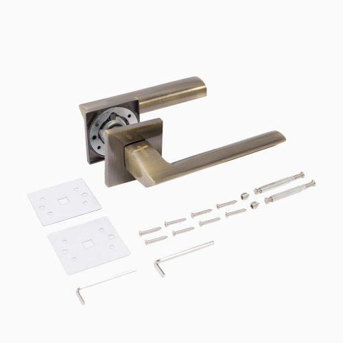 Аллюр  Комплект ручек АРТ  СЕЛЕНА  AB (ст.бронза)