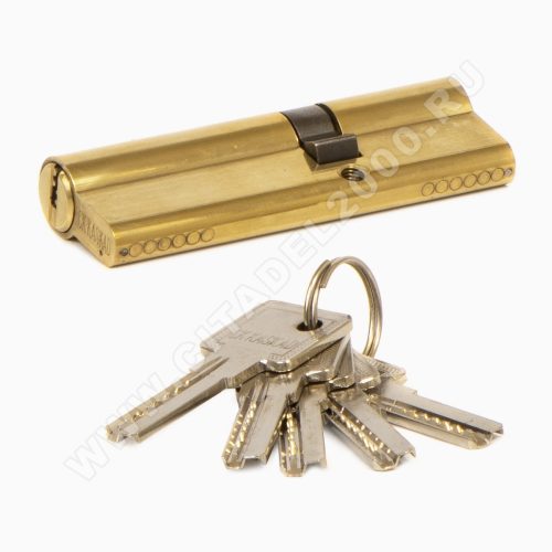 CK 6090 F СЦ Цилиндровый механизм 90 (35+55) мм,ключ/ключ (латунь)