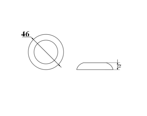 Накладка TESA 461NS для цил/механизма (матовый никель)