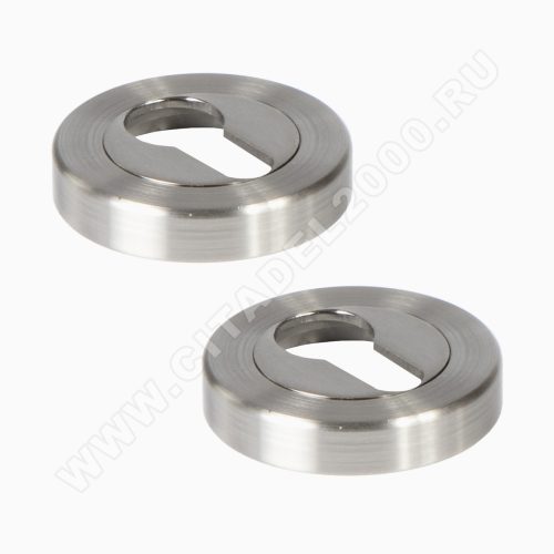 Накладка на цилиндр TESA ROSOBOMNS (никель, комплект 2 шт)
