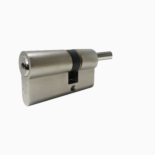 Цилиндровый механизм Гардиан GB 102(51*51Р) никель 5 кл. кл+верт.