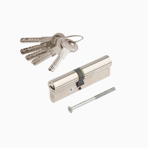 Цилиндровый механизм Гардиан GB 92(41*51Р) никель 5 кл. кл+верт.