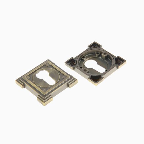 ET 19 MAB Накладка на цилиндр RENZ, бронза ант.мат.деко