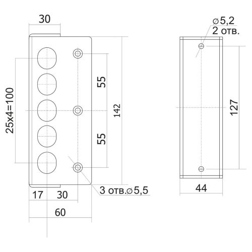 Ответная планка к замку Гардиан 20.05, 20.07