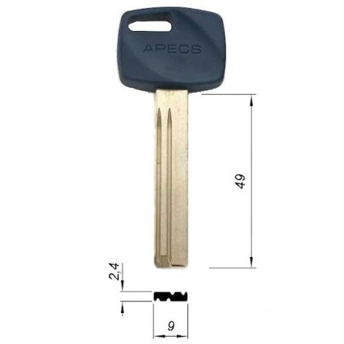Заготовка ключа K-R1 Апекс